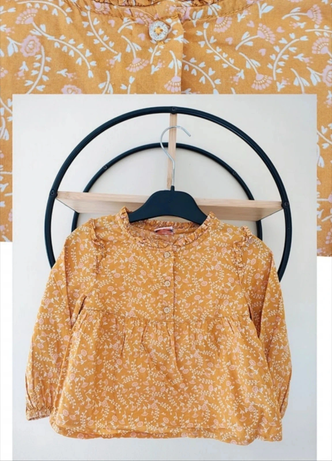 23 24 mois 2 ans blouse tape à l'oeil 86 cm